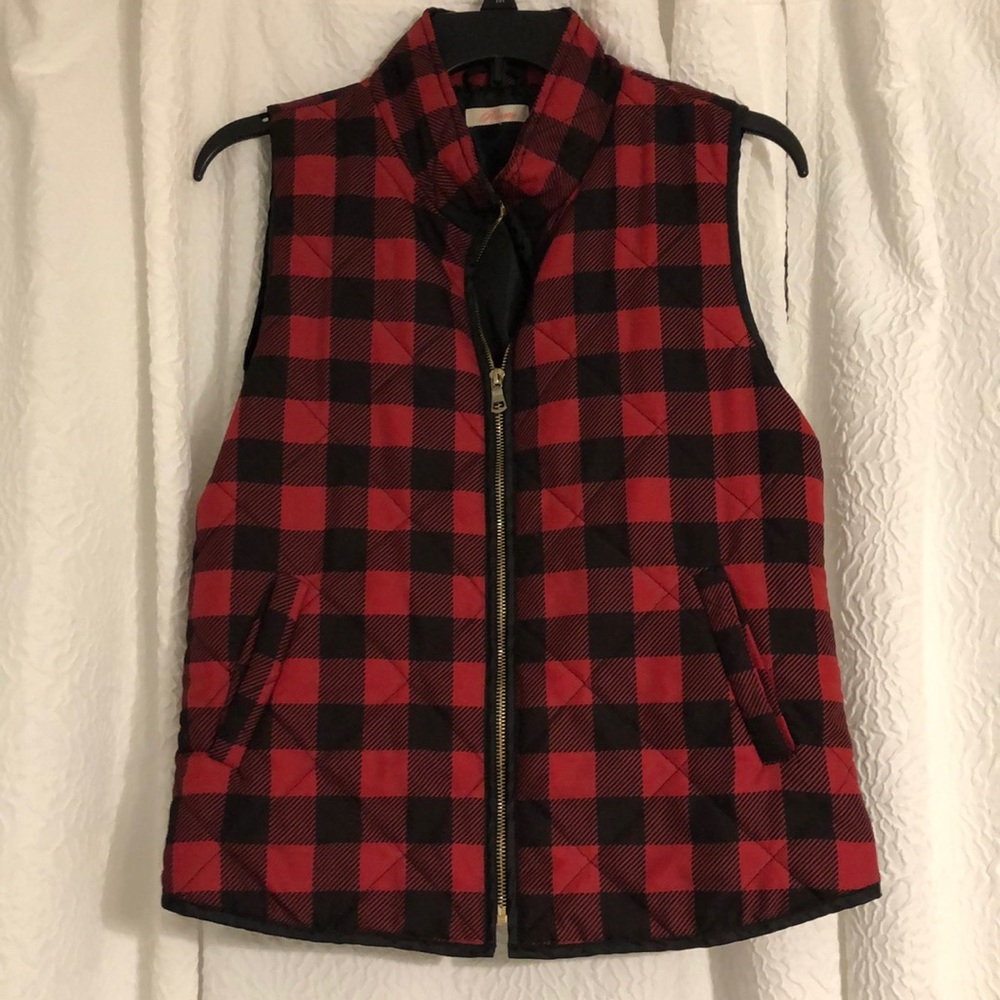 Buffalo Plaid vest